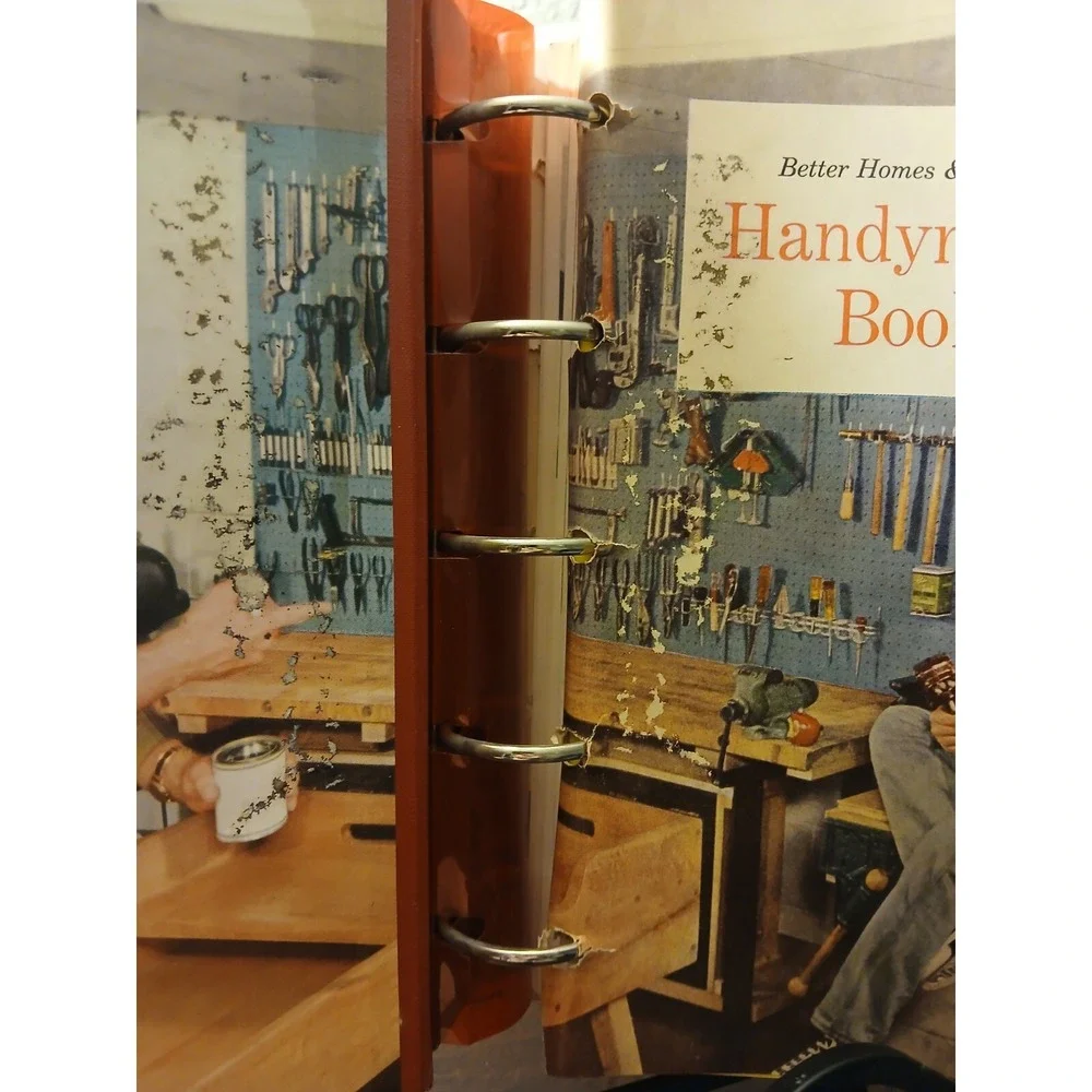 Vintage Better Homes and Gardens - Handyman's Book 5 Ring Binder 1957 5th Ed #13